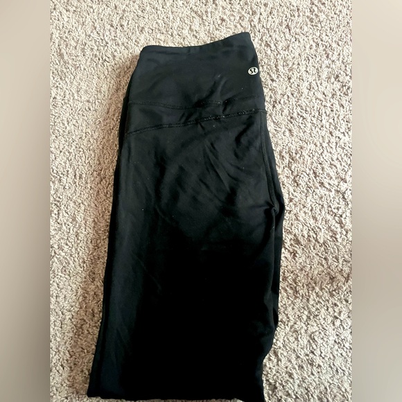 lululemon athletica Pants - lululemon atletica black leggings size 8